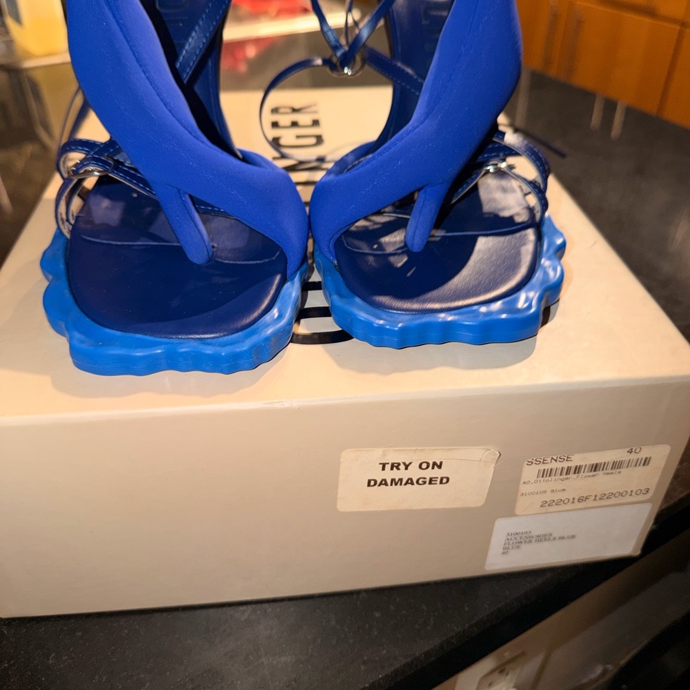 Ottolinger Flower blue Heels